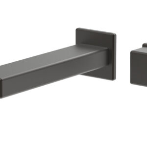 Phylrich MIX – Single Handle Wall Lavatory Set – Cube Handle 290-20 – Oil Rubbed Bronze