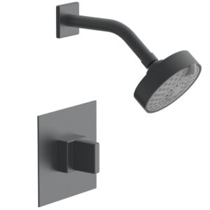 Phylrich MIX Pressure Balance Shower Set – Blade Handle 290-21 – Gun Metal