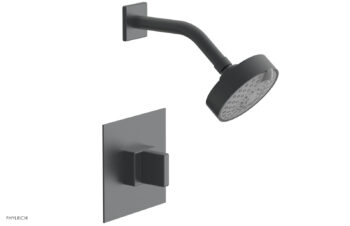 Phylrich MIX Pressure Balance Shower Set - Blade Handle 290-21 - Gun Metal