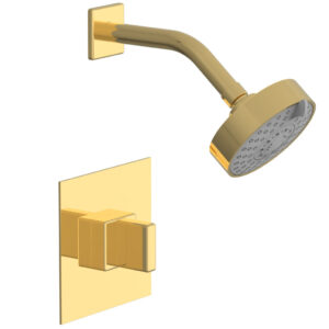 Phylrich MIX Pressure Balance Shower Set – Blade Handle 290-21 – Polished Gold