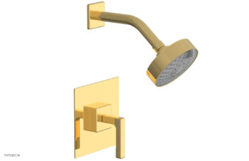 Phylrich MIX Pressure Balance Shower Set - Lever Handle 290-22 - Polished Gold