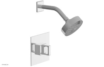 Phylrich MIX Pressure Balance Shower Set - Ring Handle 290-23 - Polished Chrome