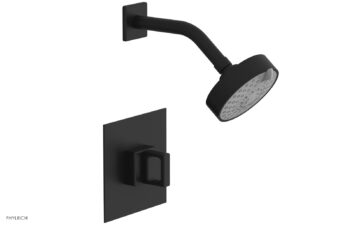 Phylrich MIX Pressure Balance Shower Set - Ring Handle 290-23 - Matte Black