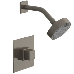 Phylrich MIX Pressure Balance Shower Set – Cube Handle 290-24 – Pewter