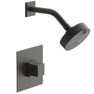 Phylrich MIX Pressure Balance Shower Set – Cube Handle 290-24 – Oil Rubbed Bronze