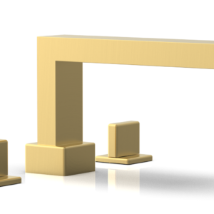 Phylrich MIX Deck Tub Set – Blade Handles 290-40 – Burnished Gold