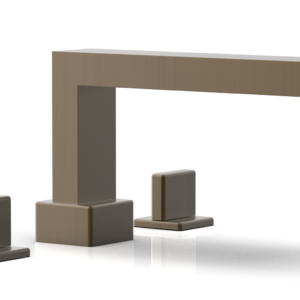 Phylrich MIX Deck Tub Set – Blade Handles 290-40 – Old English Brass