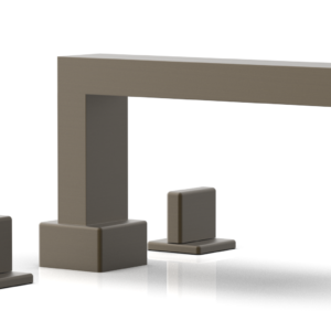 Phylrich MIX Deck Tub Set – Blade Handles 290-40 – Architectural Bronze