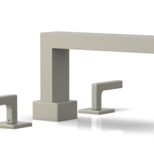 Phylrich MIX Deck Tub Set – Lever Handles 290-41 – Burnished Nickel