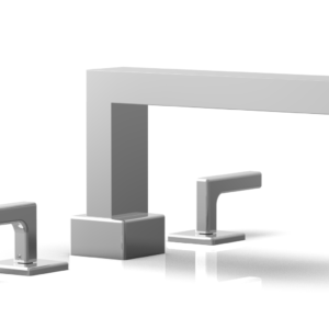 Phylrich MIX Deck Tub Set – Lever Handles 290-41 – Polished Chrome