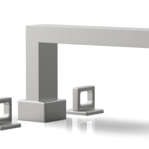 Phylrich MIX Deck Tub Set – Ring Handles 290-42 – Satin Chrome