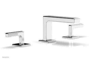Phylrich MIX Widespread Faucet - Lever Handles 4-1/4" Height 290L-02 - Polished Chrome