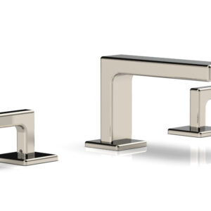 Phylrich MIX Widespread Faucet – Lever Handles 4-1/4″ Height 290L-02 – Polished Nickel
