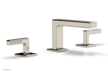 Phylrich MIX Widespread Faucet - Lever Handles 4-1/4" Height 290L-02 - Polished Nickel