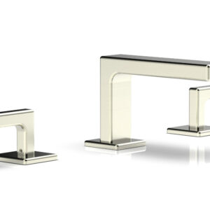 Phylrich MIX Widespread Faucet – Lever Handles 4-1/4″ Height 290L-02 – Satin Nickel