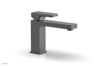 Phylrich MIX Single Hole Lavatory Faucet, Low - Blade Handle 290L-06 - Gun Metal