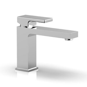 Phylrich MIX Single Hole Lavatory Faucet, Low – Blade Handle 290L-06 – Polished Chrome