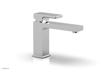Phylrich MIX Single Hole Lavatory Faucet, Low - Blade Handle 290L-06 - Polished Chrome