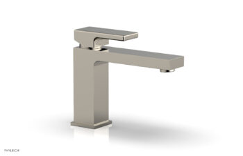 Phylrich MIX Single Hole Lavatory Faucet, Low - Blade Handle 290L-06 - Polished Nickel