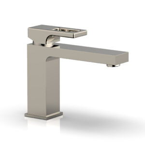 Phylrich MIX Single Hole Lavatory Faucet, Low – Ring Handle 290L-07 – Polished Nickel