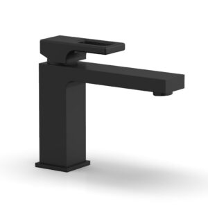 Phylrich MIX Single Hole Lavatory Faucet, Low – Ring Handle 290L-07 – Matte Black