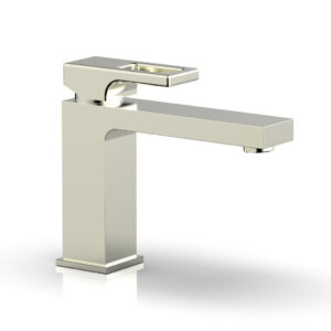 Phylrich MIX Single Hole Lavatory Faucet, Low – Ring Handle 290L-07 – Satin Nickel