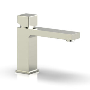 Phylrich MIX Single Hole Lavatory Faucet, Low – Cube Handle 290L-08 – Satin Nickel