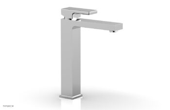 Phylrich MIX Single Hole Lavatory Faucet, Tall - Blade Handle 290T-06 - Polished Chrome