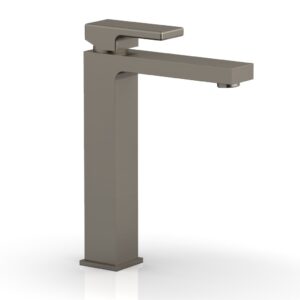 Phylrich MIX Single Hole Lavatory Faucet, Tall – Blade Handle 290T-06 – Pewter