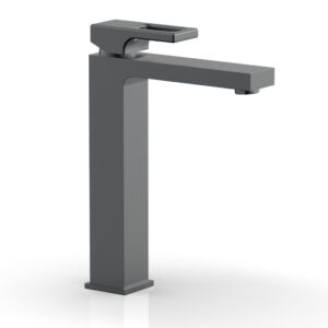 Phylrich MIX Single Hole Lavatory Faucet, Tall – Ring Handle 290T-07 – Gun Metal