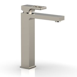 Phylrich MIX Single Hole Lavatory Faucet, Tall – Ring Handle 290T-07 – Polished Nickel