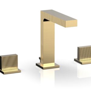 Phylrich STRIA Widespread Faucet 291-01 – Satin Brass