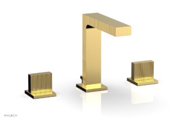 Phylrich STRIA Widespread Faucet 291-01 - Polished Gold