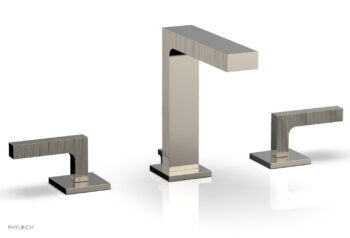 Phylrich STRIA Widespread Faucet 291-02 - Polished Nickel