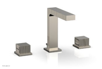Phylrich STRIA Widespread Faucet 291-04 - Polished Nickel