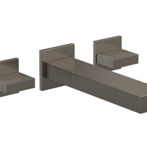 Phylrich STRIA Wall Lavatory Set Blade Handles 291-11 – Pewter