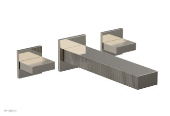 Phylrich STRIA Wall Lavatory Set Blade Handles 291-11 - Polished Nickel