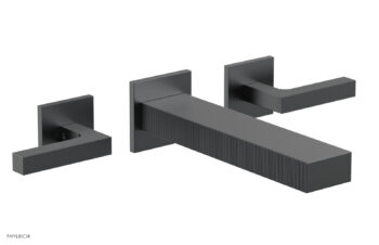 Phylrich STRIA Wall Lavatory Set 291-12 - Gun Metal