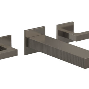 Phylrich STRIA Wall Lavatory Set 291-12 – Pewter