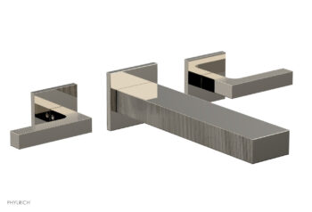 Phylrich STRIA Wall Lavatory Set 291-12 - Polished Nickel