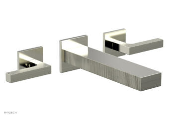 Phylrich STRIA Wall Lavatory Set 291-12 - Satin Nickel