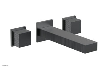 Phylrich STRIA Wall Lavatory Set 291-14 - Gun Metal