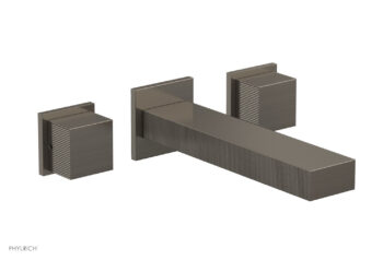 Phylrich STRIA Wall Lavatory Set 291-14 - Pewter