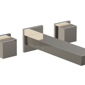Phylrich STRIA Wall Lavatory Set 291-14 – Polished Nickel