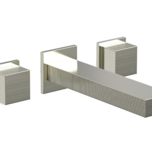 Phylrich STRIA Wall Lavatory Set 291-14 – Satin Nickel