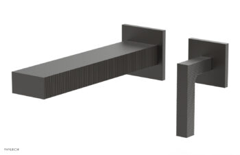 Phylrich STRIA - Single Handle Wall Lavatory Set - Lever Handle 291-18 - Oil Rubbed Bronze