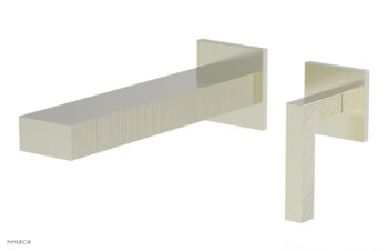 Phylrich STRIA - Single Handle Wall Lavatory Set - Lever Handle 291-18 - Satin Nickel