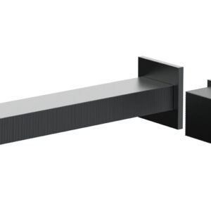 Phylrich STRIA – Single Handle Wall Lavatory Set – Cube Handle 291-19 – Gun Metal