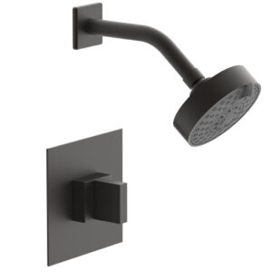 Phylrich STRIA Pressure Balance Shower Set Blade Handle 291-21 – Oil Rubbed Bronze