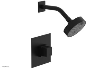Phylrich STRIA Pressure Balance Shower Set 291-24 - Matte Black
